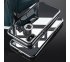 360° kryt zrkadlový iPhone XR - strieborný